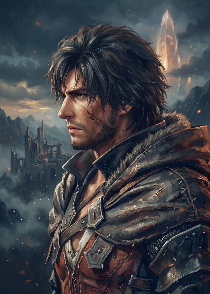 Clive Rosfield Final Fantasy XVI Portrait