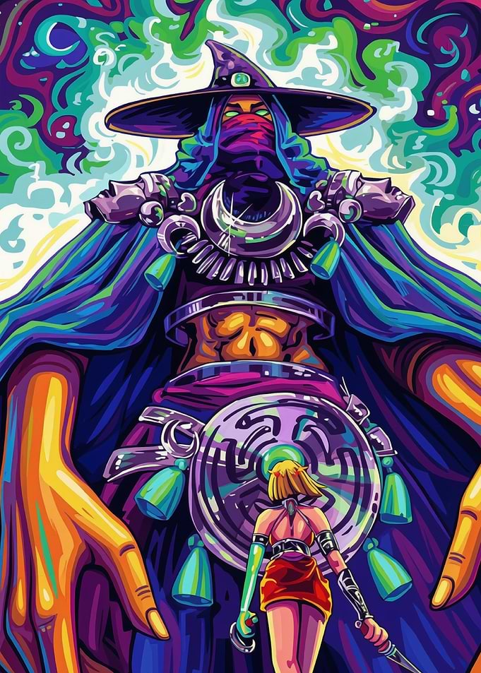 Chrono Trigger Magus and Schala