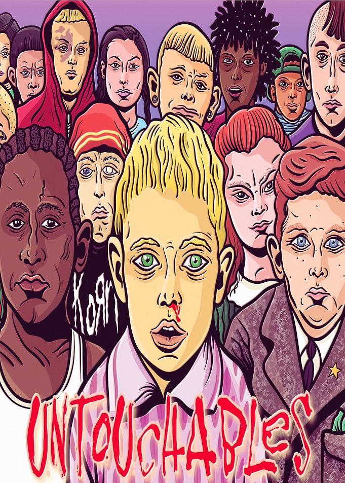 Korn Untouchables Album Art Poster