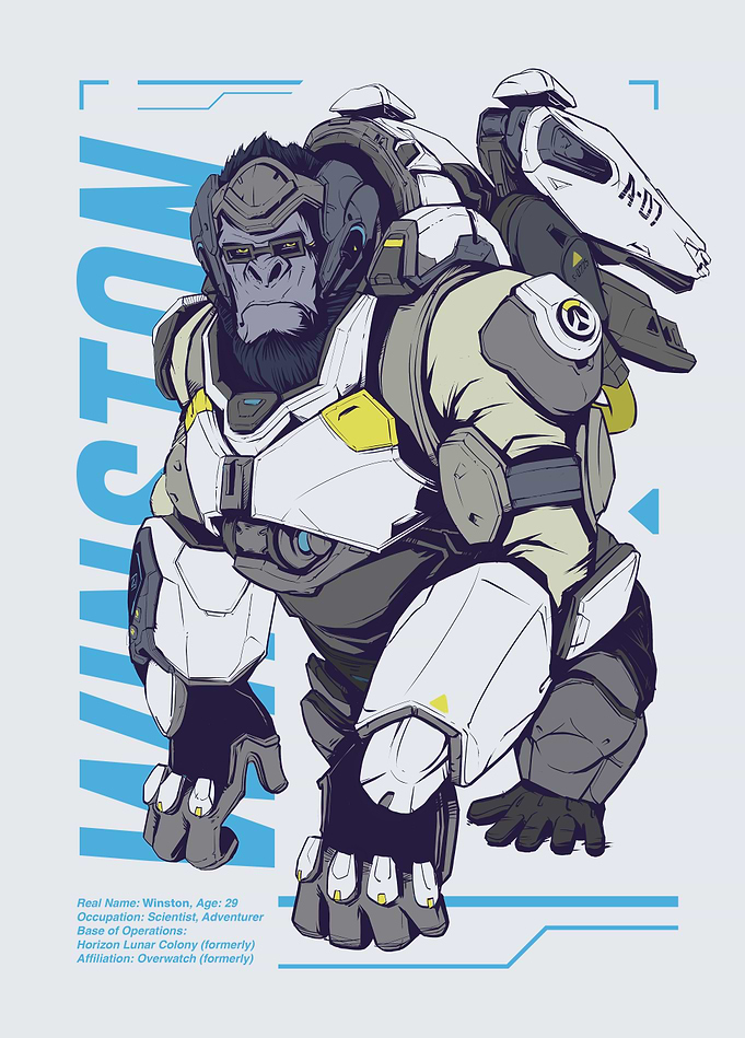 Overwatch 2 - Winston: Scientist, Adventurer