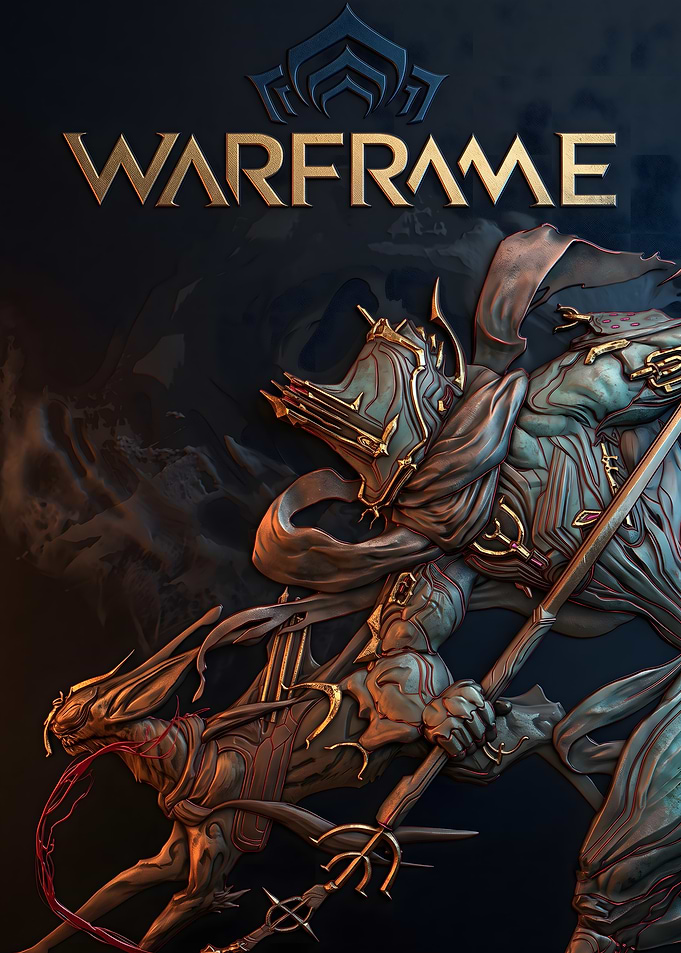 Warframe Styanax Video Game Poster