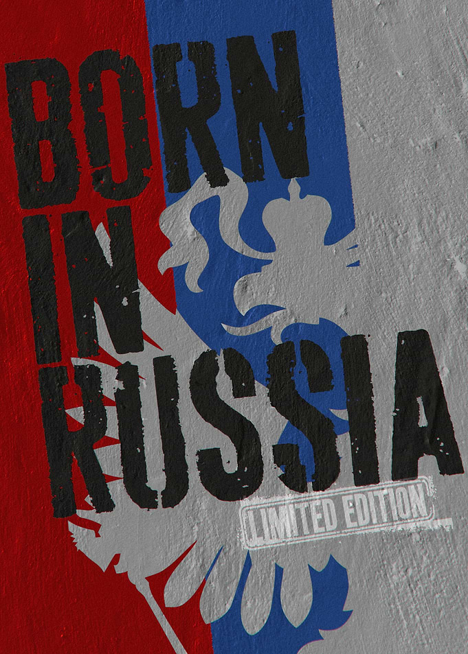 Born in Russia Graphic Design