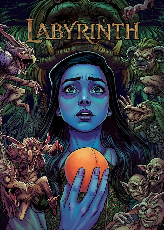 Labyrinth Movie Poster Art