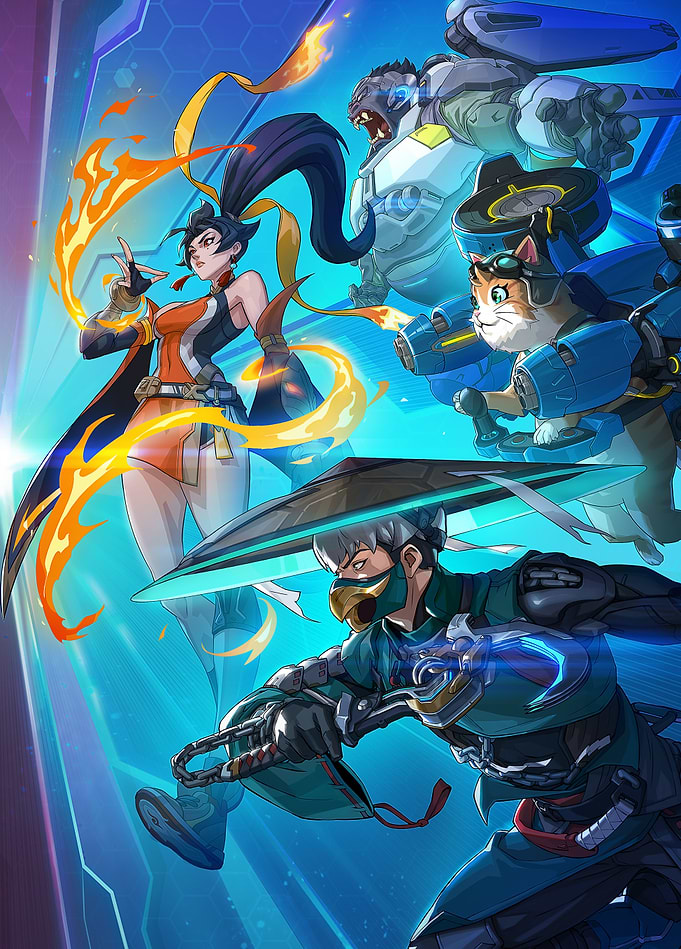 Overwatch 2 - Blue Squad: Support the Push