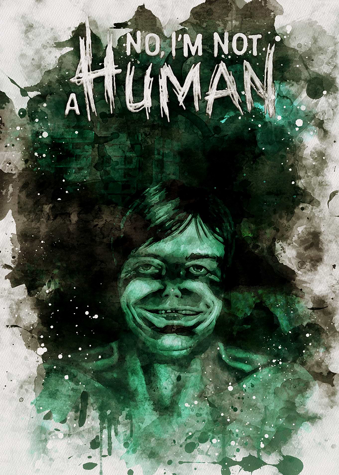 No I'm Not A Human Poster