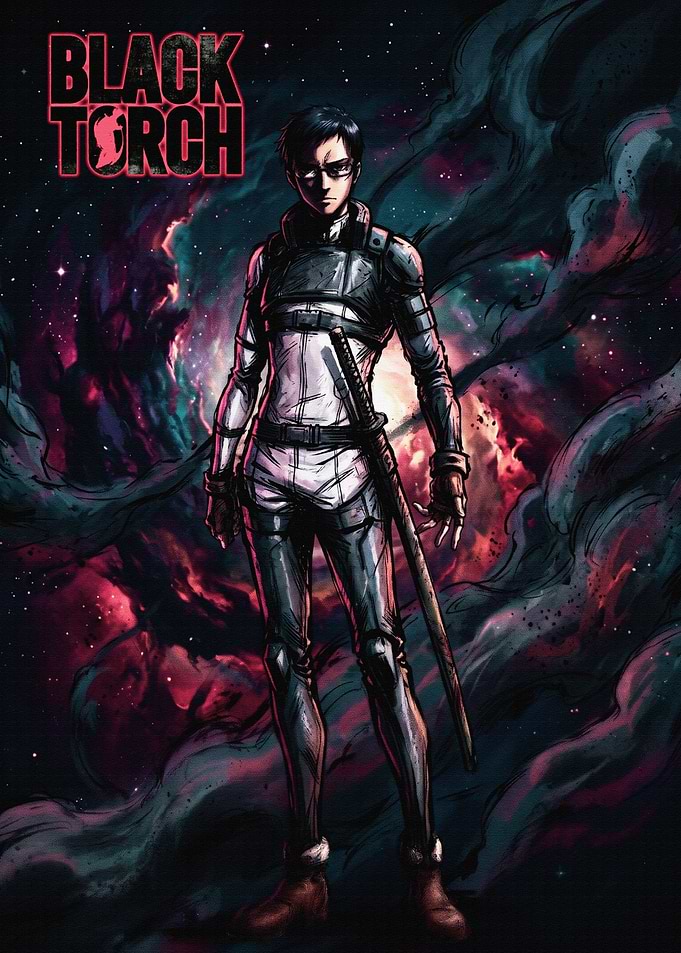 Black Torch Manga Cover Art