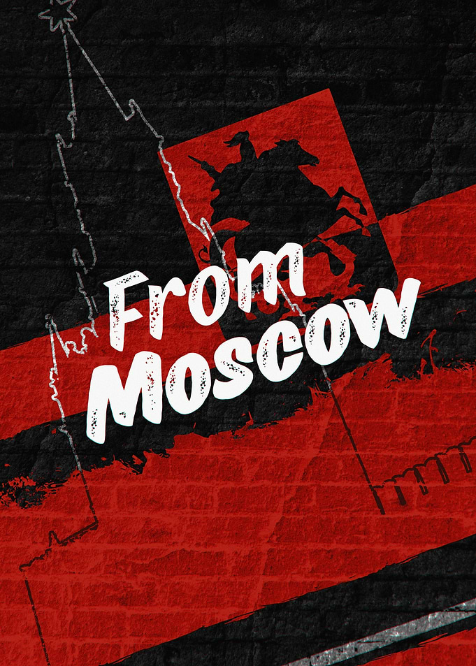 From Moscow Graphic Poster