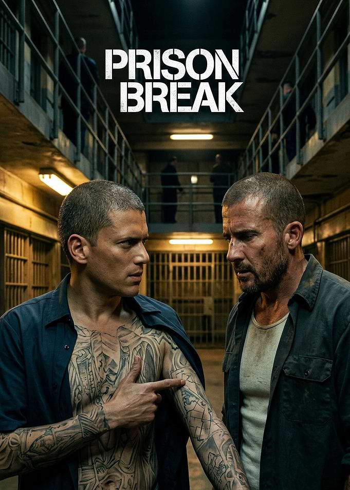Prison Break Michael and Lincoln Poster