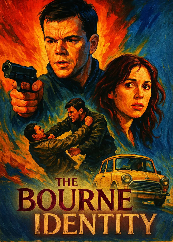 The Bourne Identity Movie Poster Art