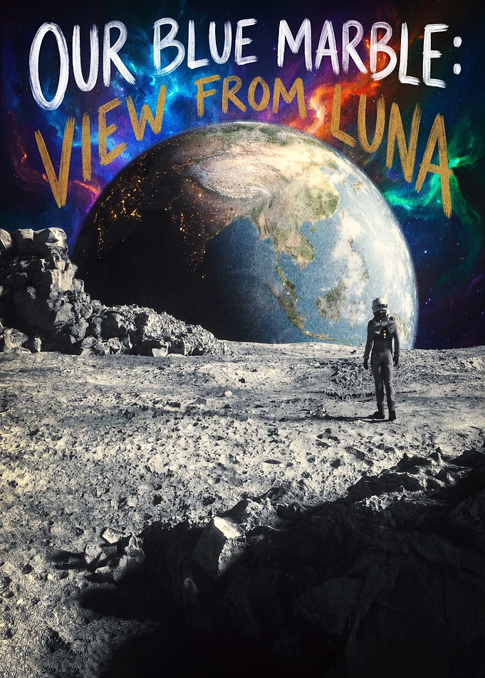 Our Blue Marble View From Luna