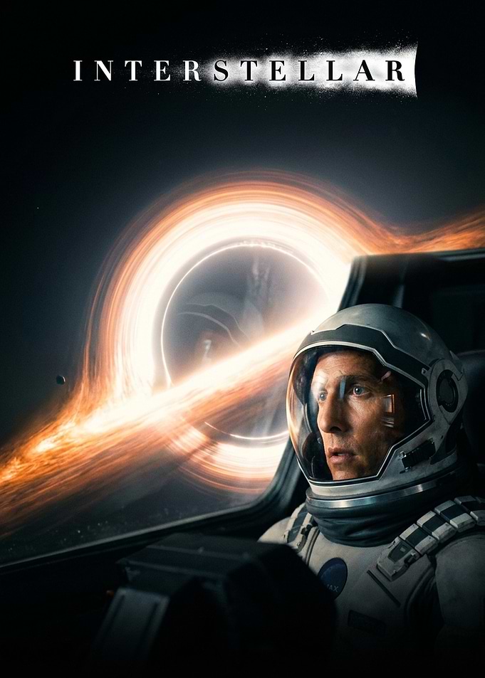 Interstellar Movie Poster with Astronaut