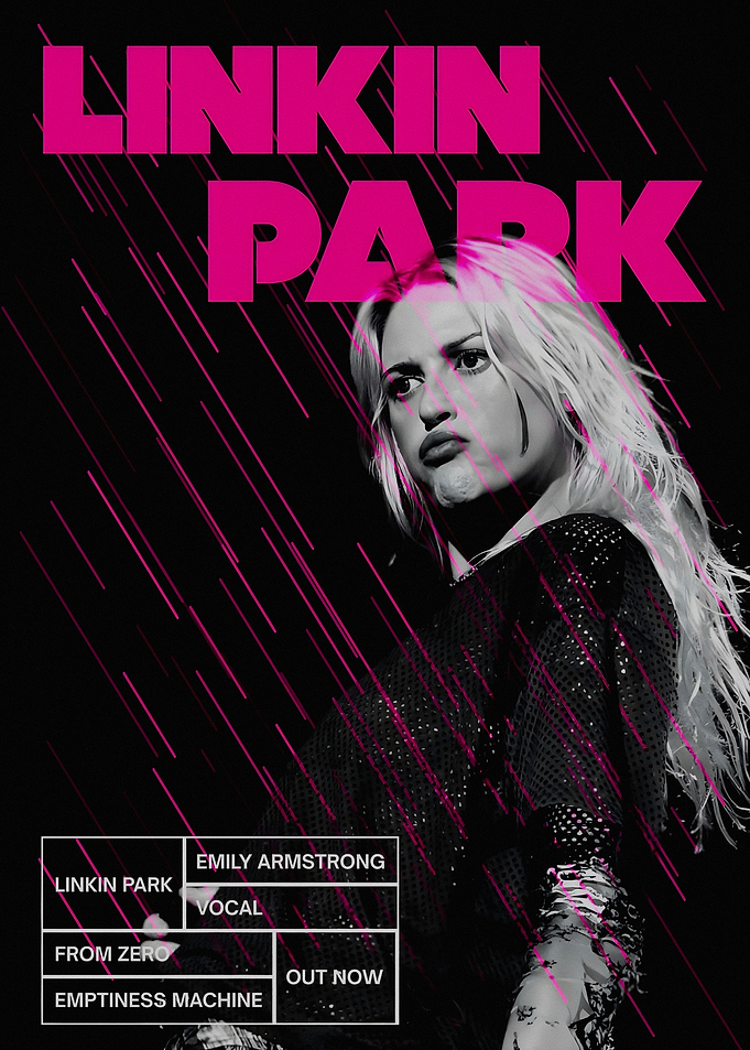 Linkin Park Emily Armstrong Poster