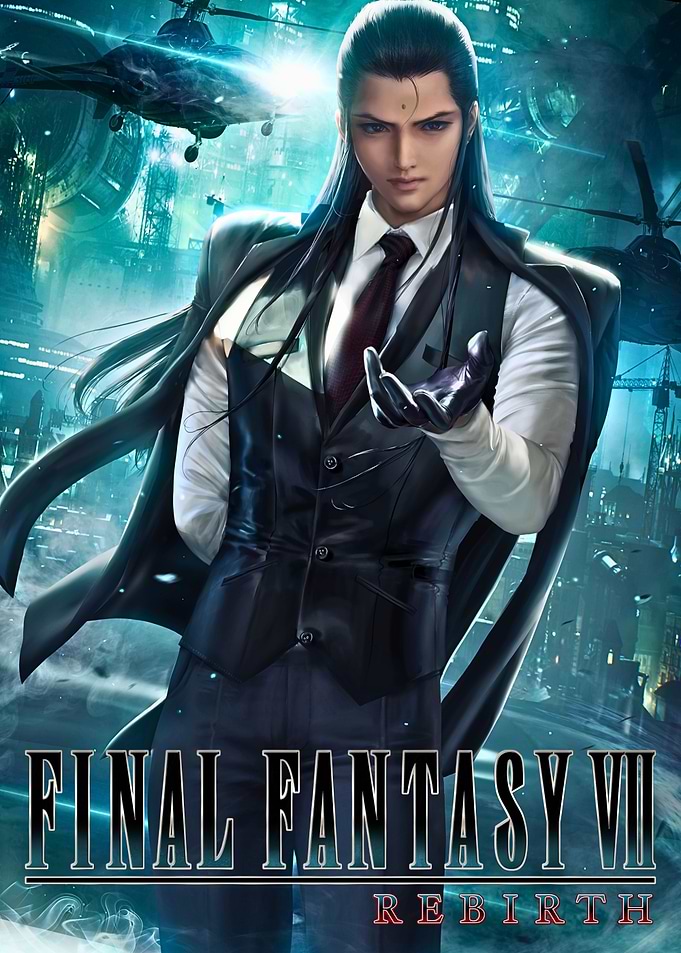 Sephiroth Final Fantasy VII Rebirth Poster