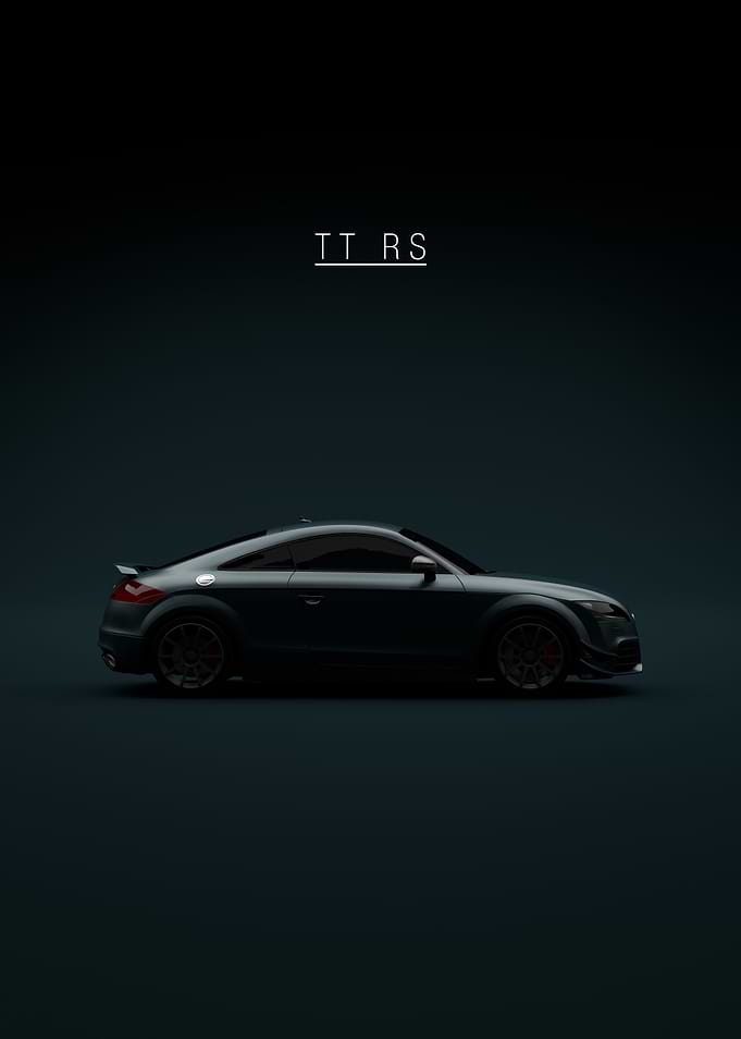 Minimalist Audi TT RS Profile