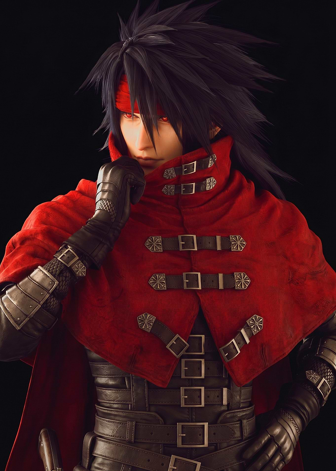 Vincent Final Fantasy Portrait