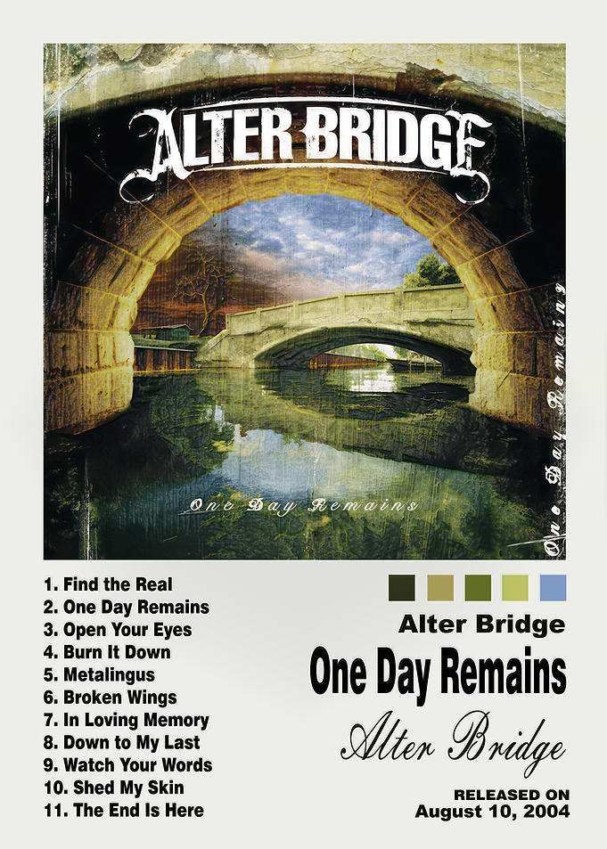 Alter Bridge One Day Remains Poster