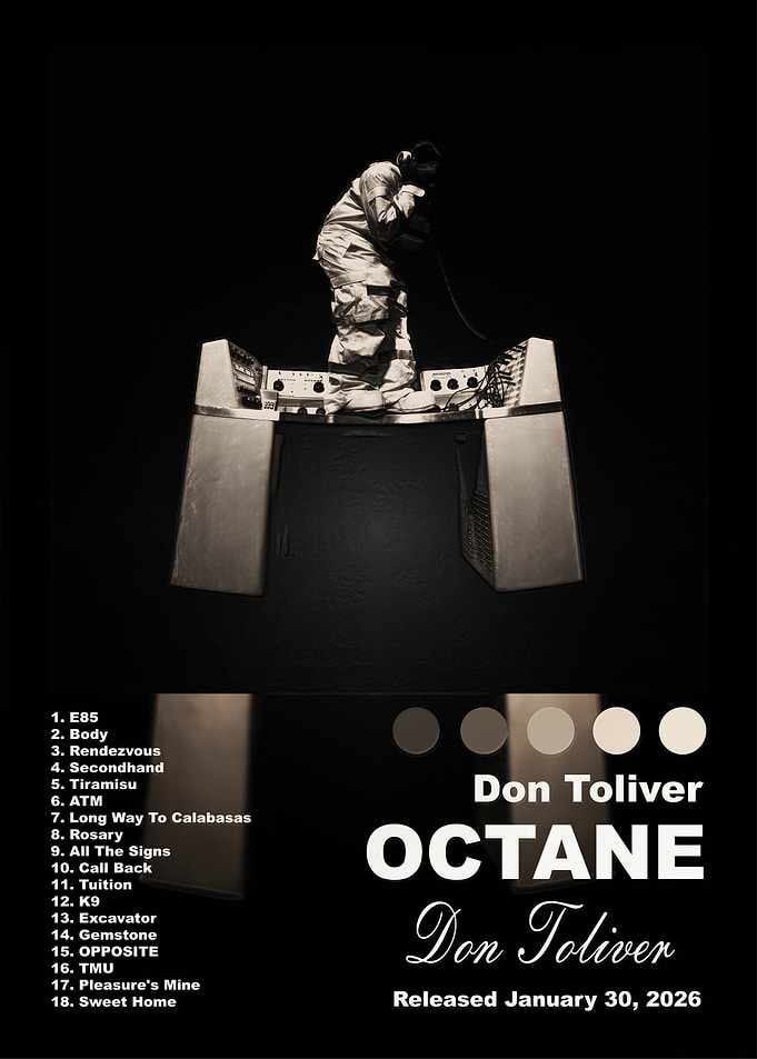 Don Toliver Octane Album Poster