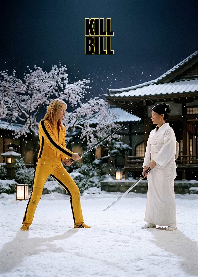 Kill Bill Duel in the Snow
