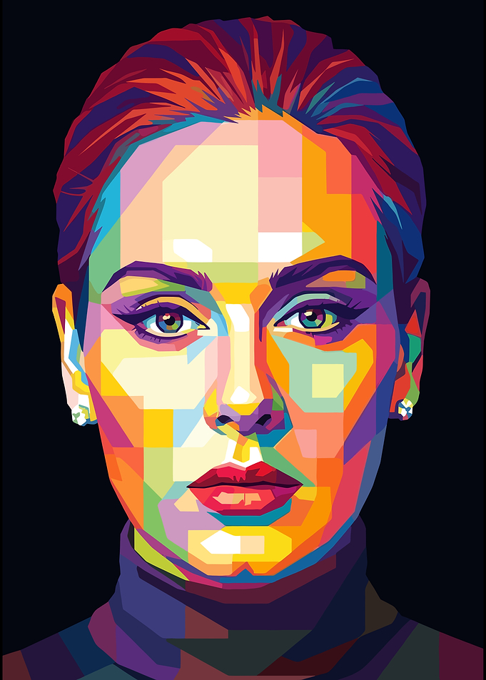 Adele Pop Art Portrait