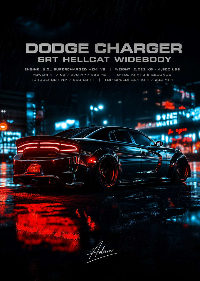Dodge Charger SRT Hellcat Widebody