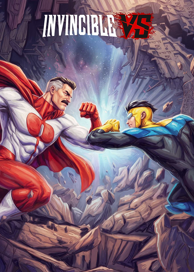 Invincible vs Omni-Man Epic Battle