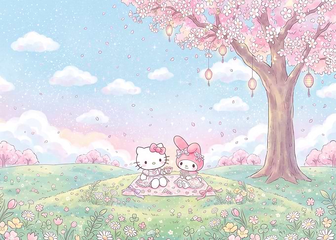 Hello Kitty and My Melody Picnic