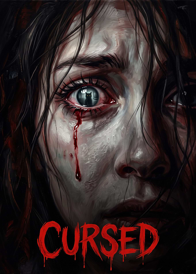 Cursed Horror Movie Poster Art