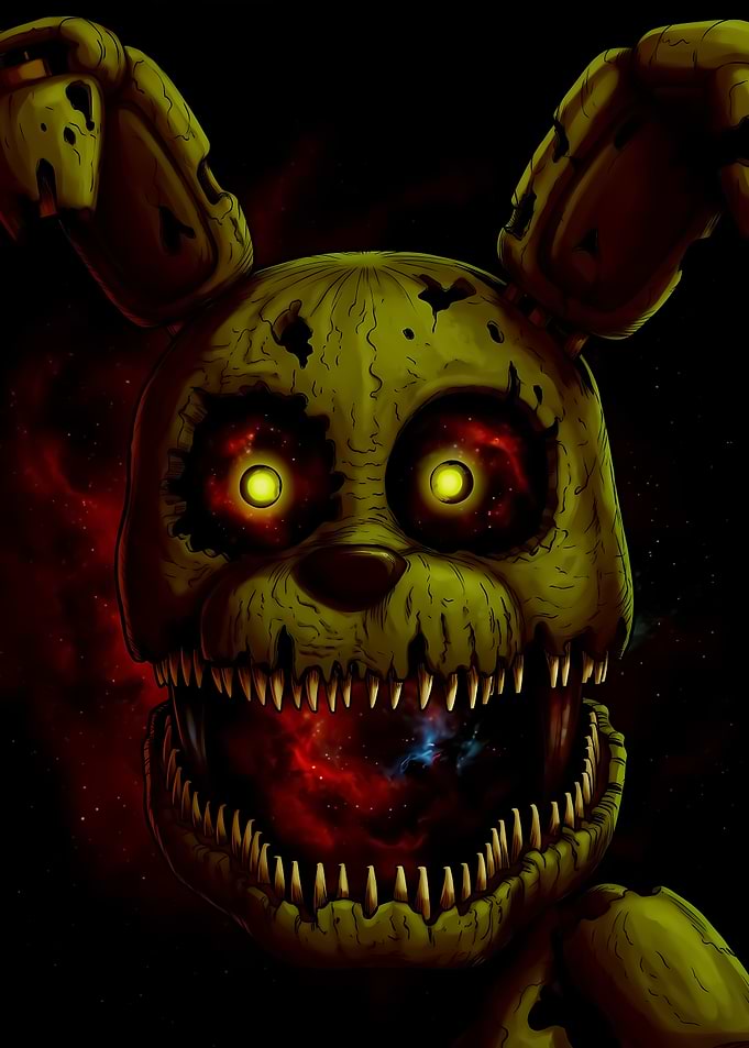 Cosmic Springtrap Five Nights at Freddy's