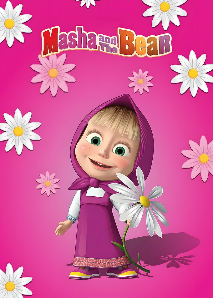 Masha and the Bear Character Poster