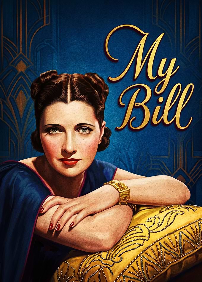 Vintage My Bill Movie Poster