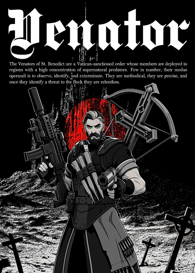 Deadlock Venator St. Benedict Supernatural Hunter