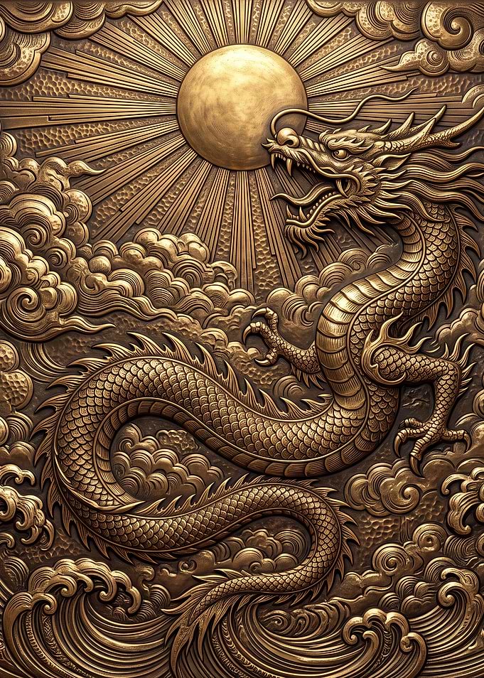 Dragon of the Rising Sun
