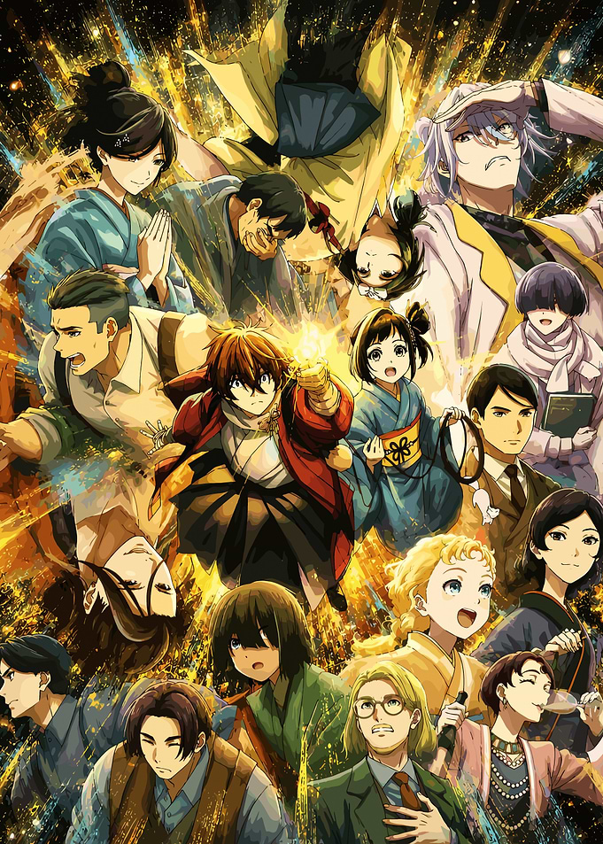 Meiji Tokyo Renka Anime Ensemble Poster