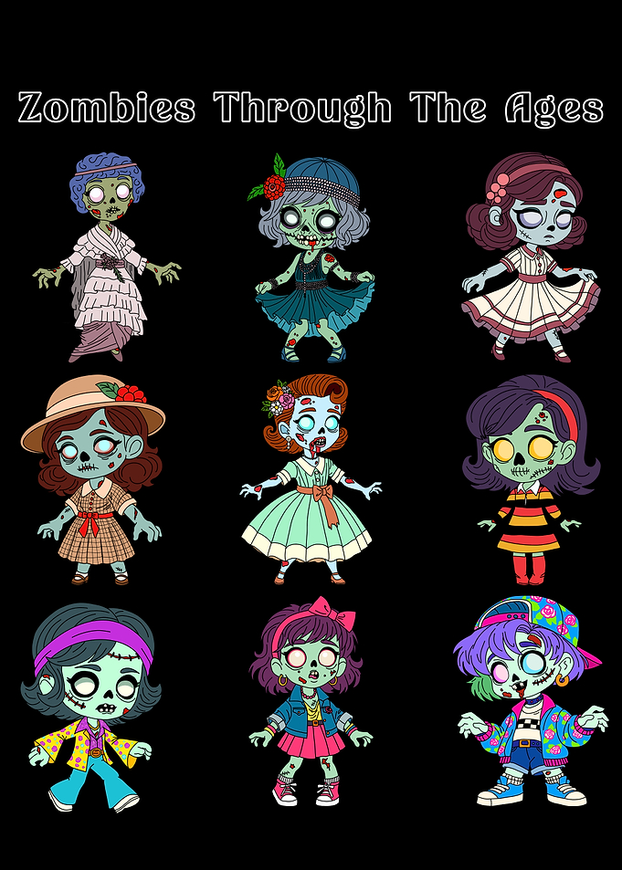 Zombies Through The Ages