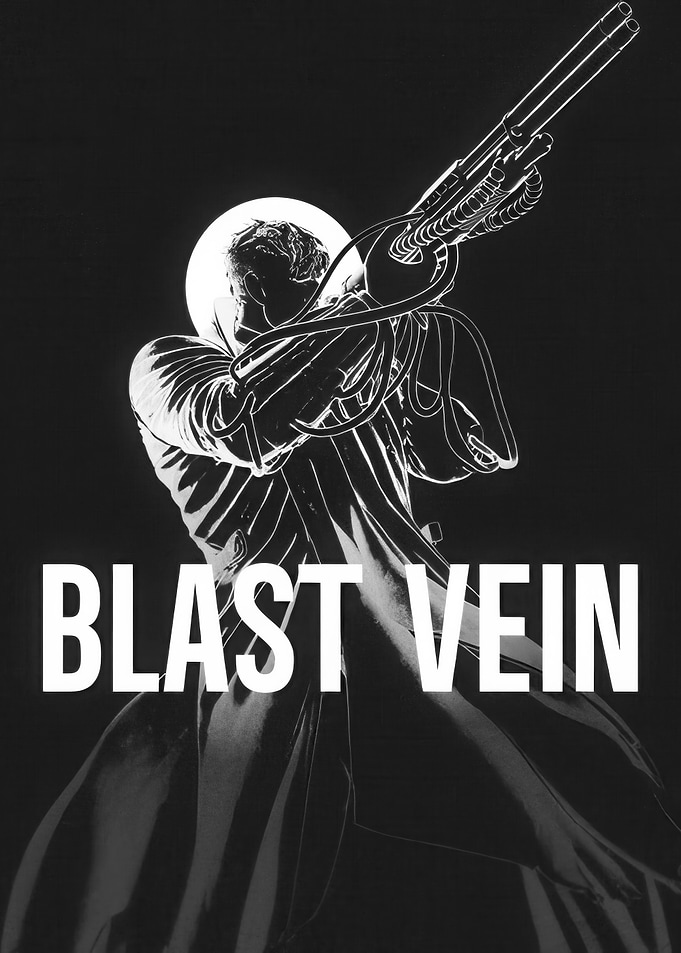 Blast Vein Noir Action Poster