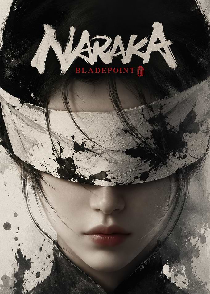 Naraka: Bladepoint Blindfolded Warrior Poster