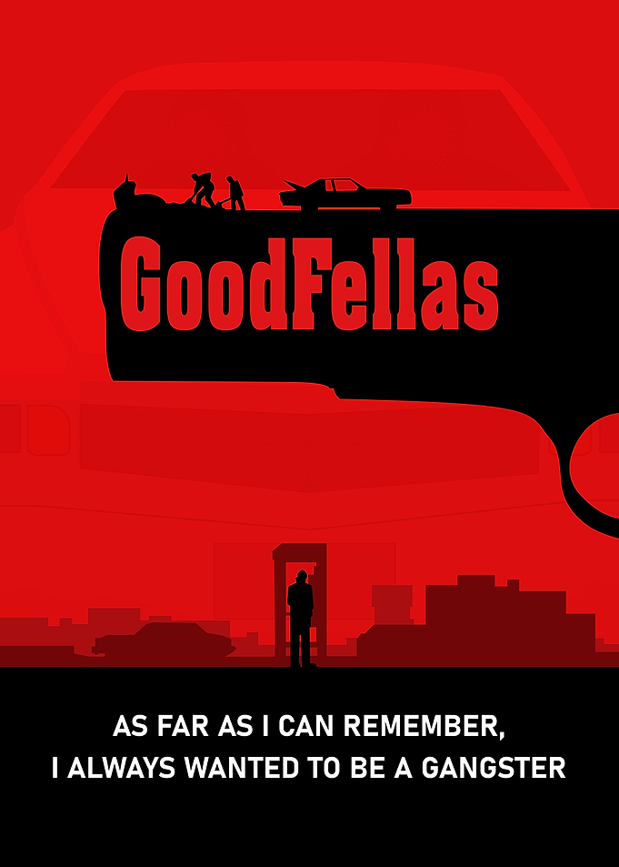 Goodfellas Minimalist Movie Poster