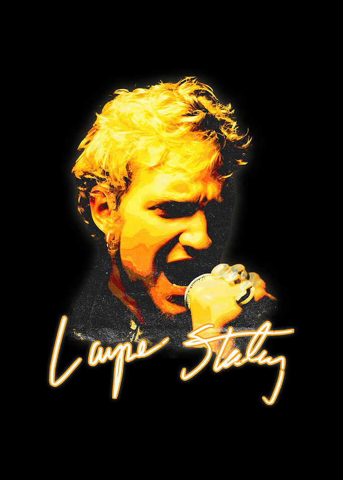 Layne Staley Grunge Singer Portrait