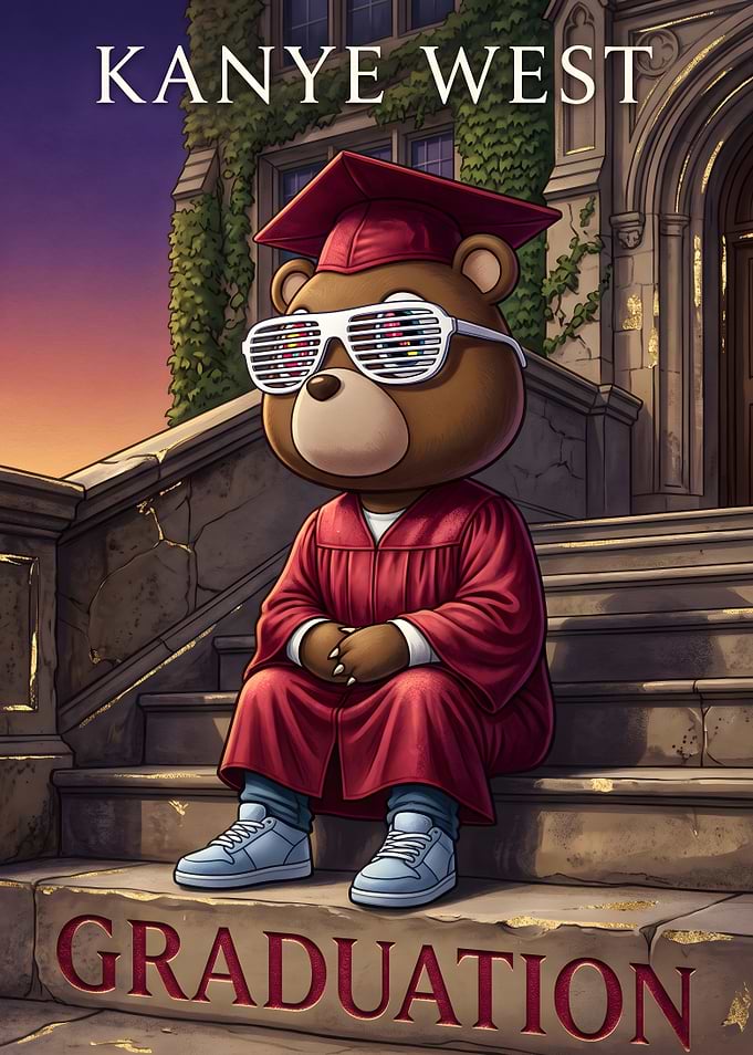 Kanye West Graduation Album Cover Art