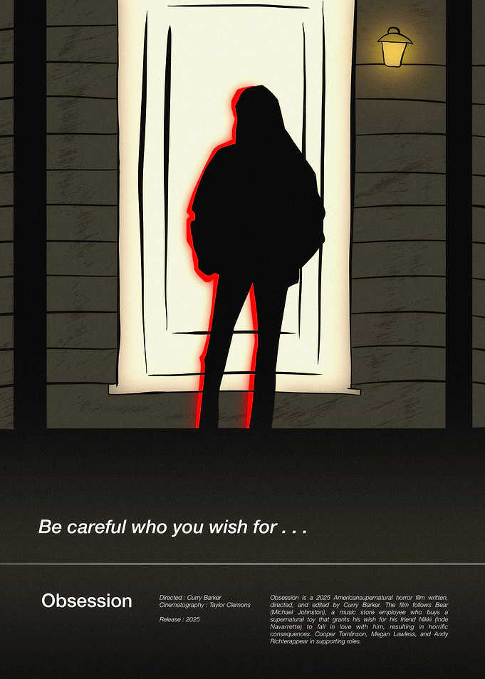 Obsession Movie Poster Minimalist Art
