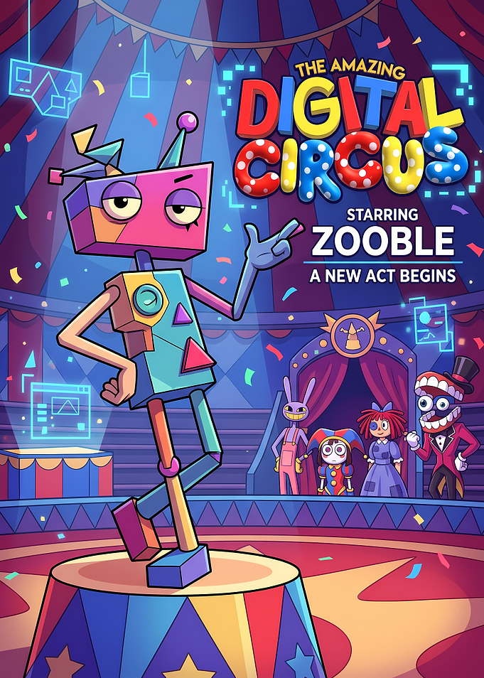 The Amazing Digital Circus Zooble Poster