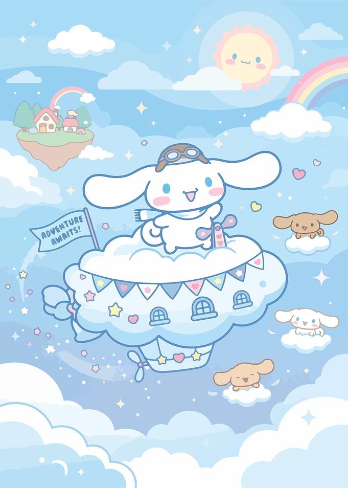 Cinnamoroll Adventure Awaits Cloud Airship