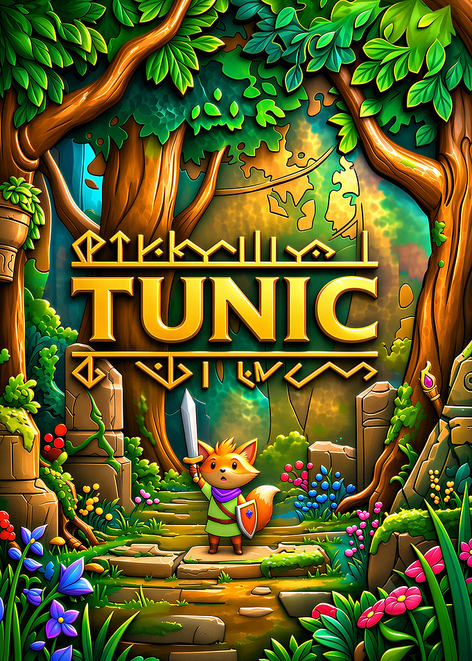 Tunic Video Game Poster
