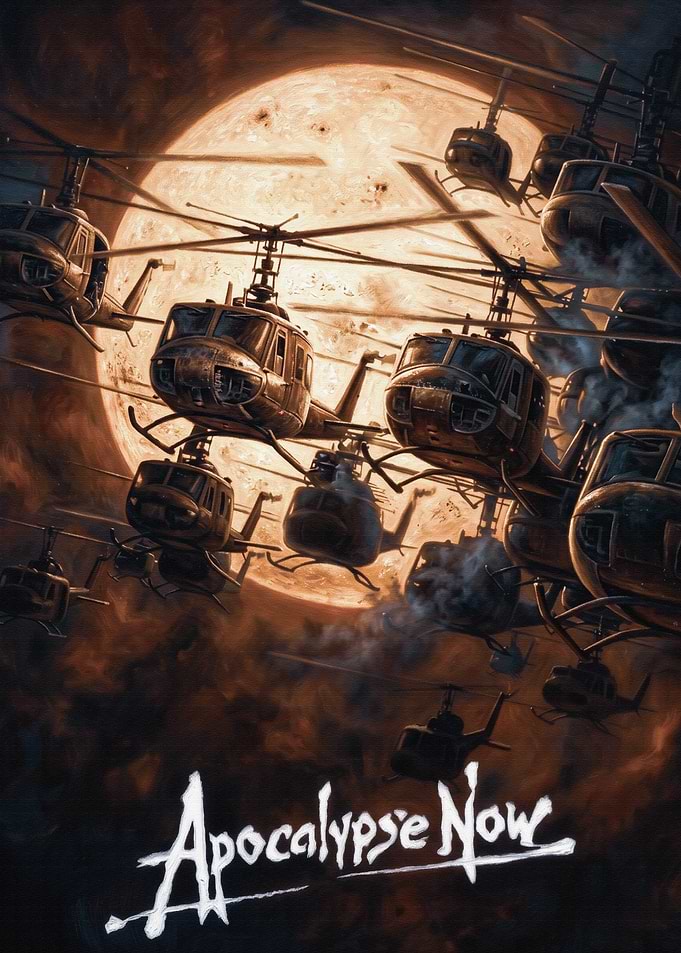 Apocalypse Now Helicopter Movie Poster