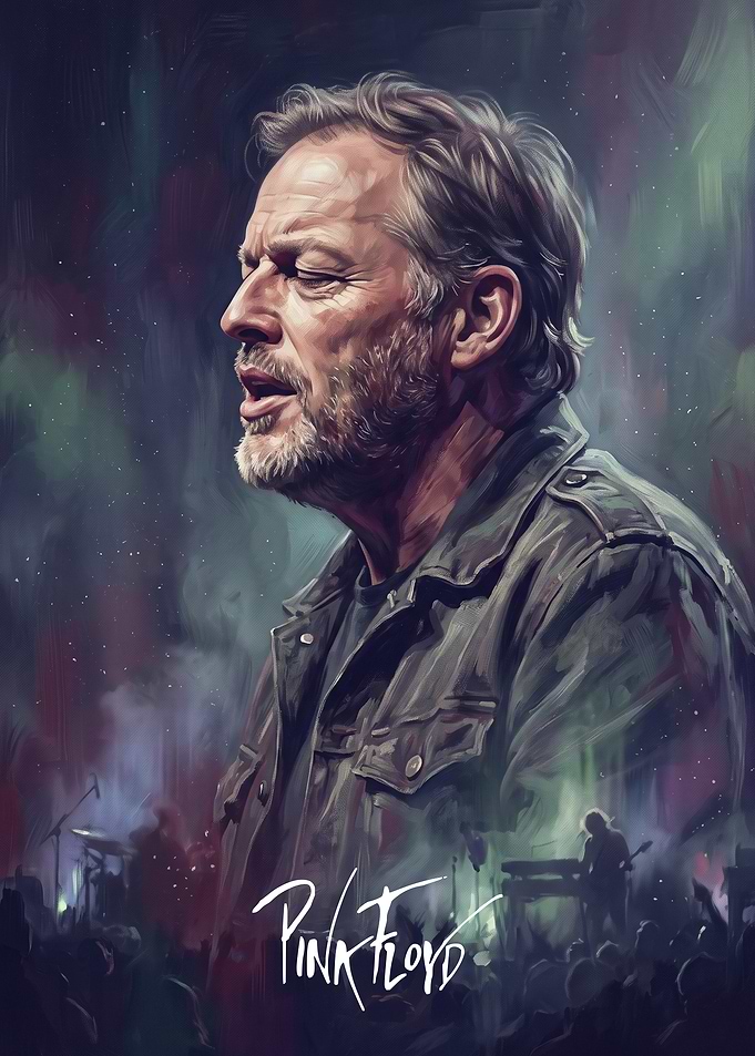 David Gilmour Pink Floyd Portrait
