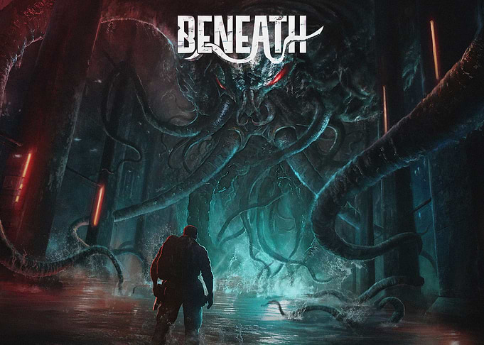 Beneath Video Game Horror Poster