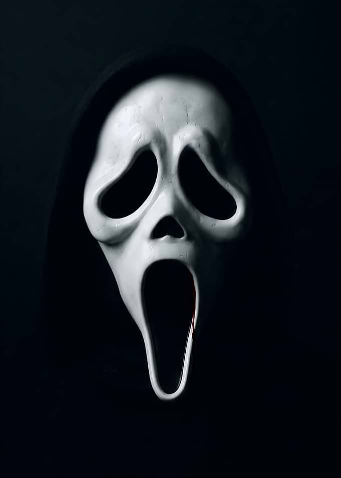 Ghostface Mask from Scream Movie