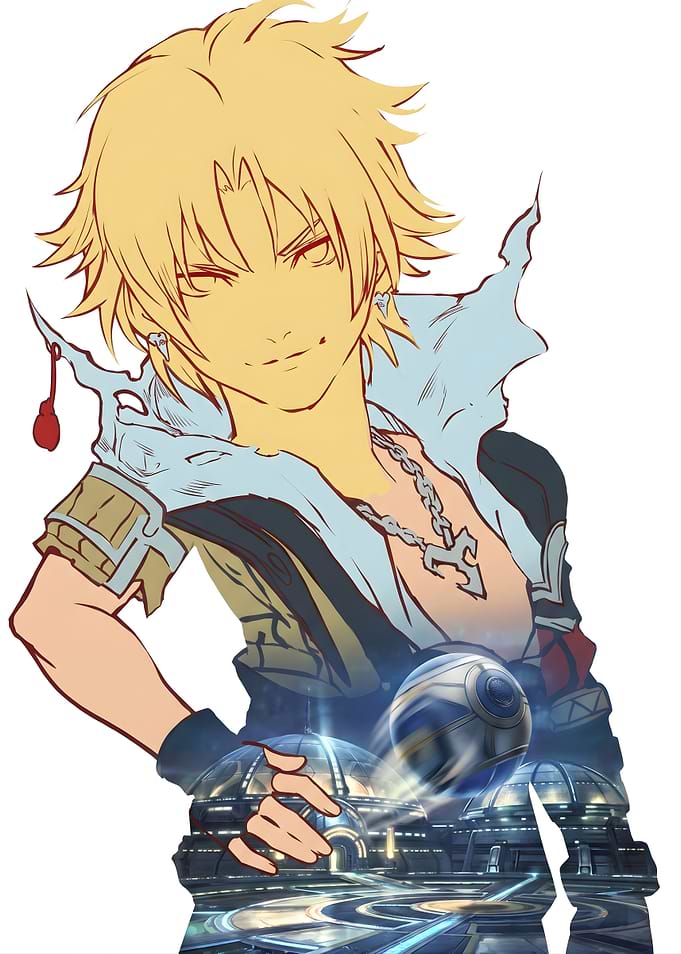 Tidus Final Fantasy X Double Exposure