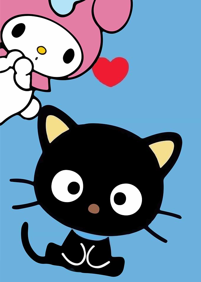 My Melody and Chococat Illustration