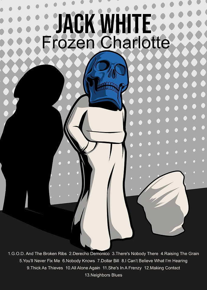 Jack White Frozen Charlotte Album Art